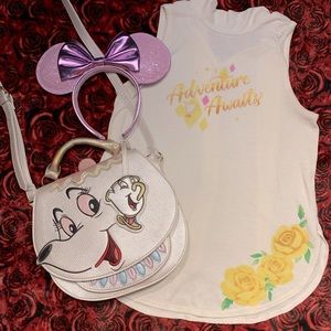 Nwot Mrs. Potts Danielle Nicole Crossbody Purse